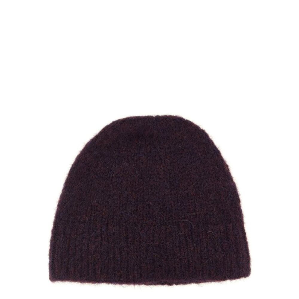 Dries Van Noten Purple Wool Men's Beanie
